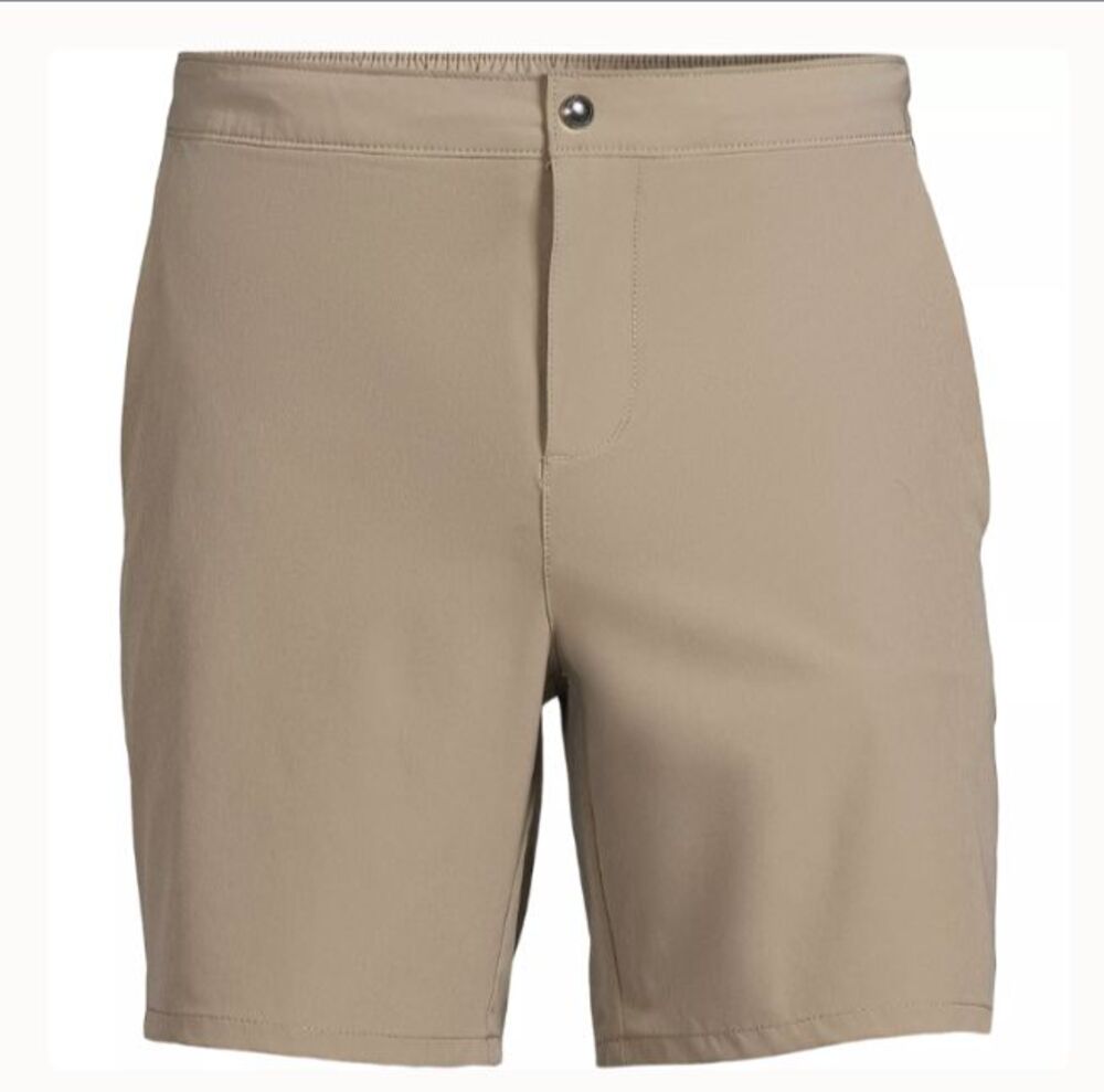 Lands' End Men's XXL 2x 2xl Lined 7" Hybrid Swim Shorts Trunks swimsuit new $69